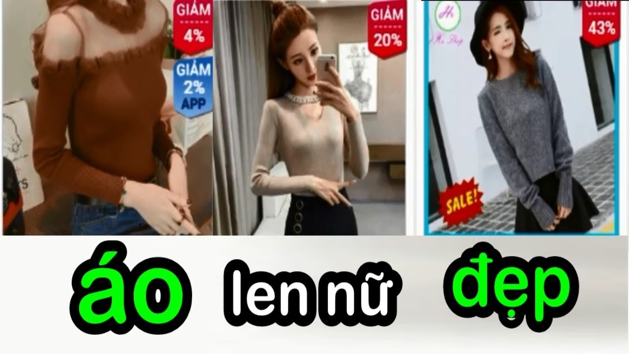 áo len nữ đẹp | áo len nữ