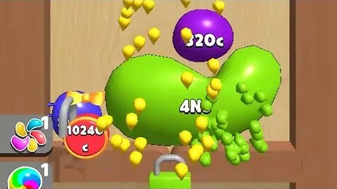 Blob Merge 3D - Max Level - Unlock 4No 8No..