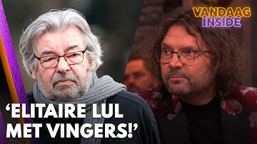 Job hekelt Maarten van Rossem: ‘Elitaire lul met vingers!’ | VANDAAG INSIDE