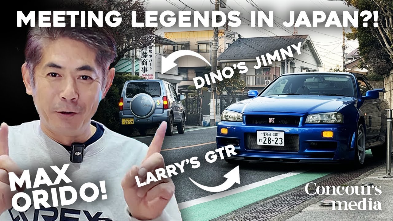 ORIDO, DINO AND LARRY! A Crazy Start to my SOLO Japan Trip!