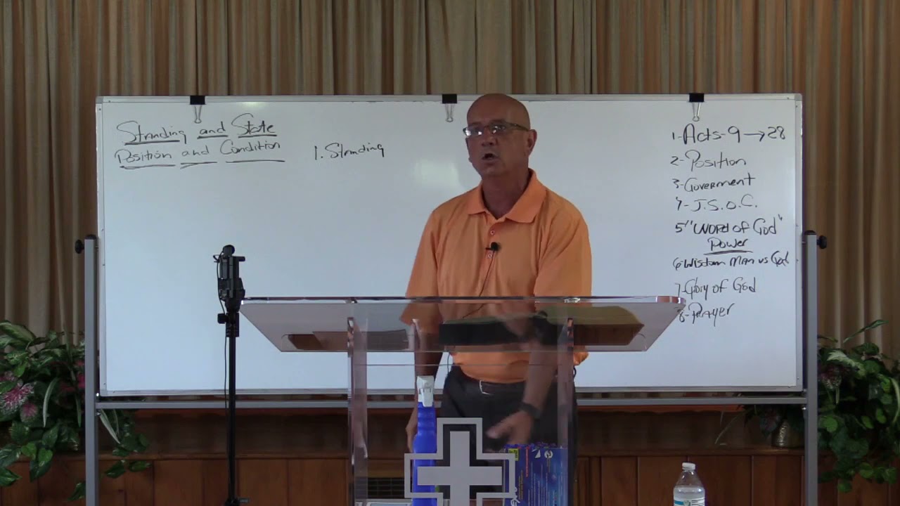 Standing and State- Donnie Holt