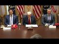Trump Cabinet Meeting LIVE at the White House