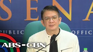 Senate President Chiz Escudero holds press conference | ABSCBN News