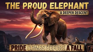 The Proud Elephant Learns a Big Lesson | Funny Animal Cartoon Story