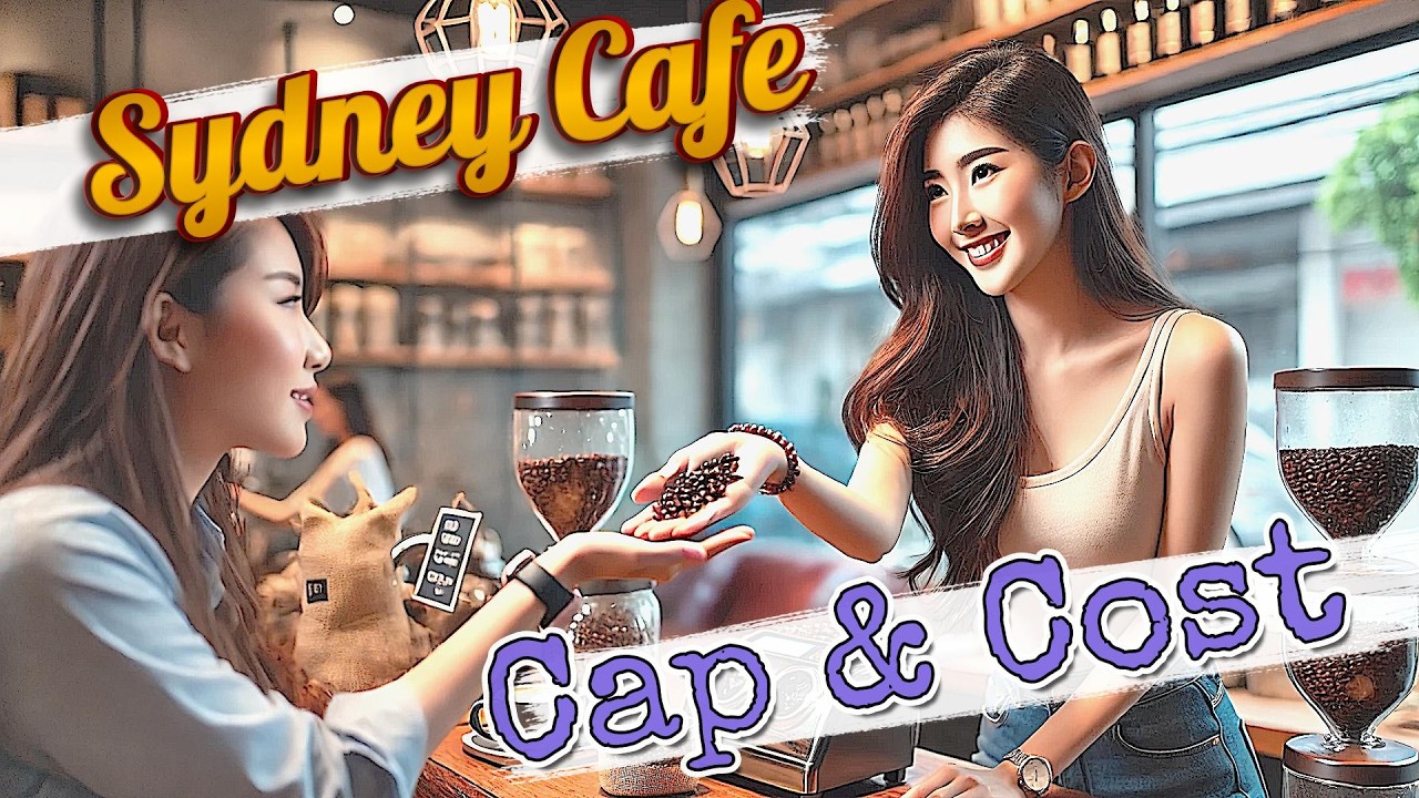 ☕ CAP & COST at SYDNEY Beaches CAFE: Behind the Beans Vlog | Best Australian Coffee Spot☀️
