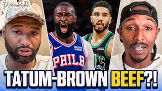 Boogie & Lou on Jayson Tatum & Jaylen Brown BEEF + Lou says Jaylen Brown is BEST 2-Way Player!