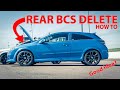 How to do the rear bcs delete on your astra vxr super easy mod