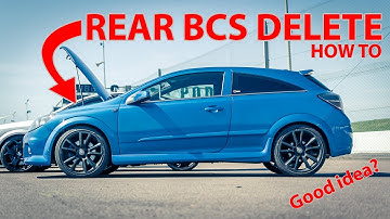 How to do the Rear BCS Delete on your Astra VXR (Super easy mod)!