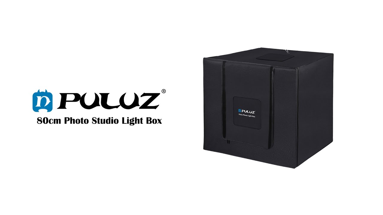 PULUZ 80cm Folding Portable White Light Photo Lighting Studio Shooting Tent Box Kit