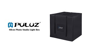 PULUZ 80cm Folding Portable White Light Photo Lighting Studio Shooting Tent Box Kit screenshot 3