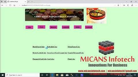 CAKE SHOP MANAGEMENT SYSTEM ASP.NET PROJECT