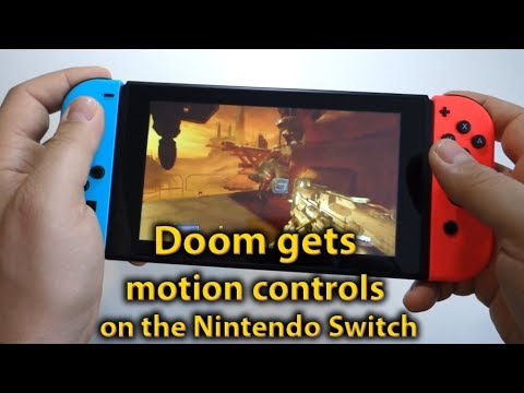 Video: Doom On Nintendo Switch Aktualizovaný Pomocou Ovládacích Prvkov Pohybu