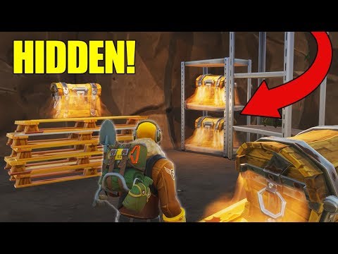 *NEW* Secret Loot Tunnels FOUND In Tilted Towers! Fortnite - Battle Royale!