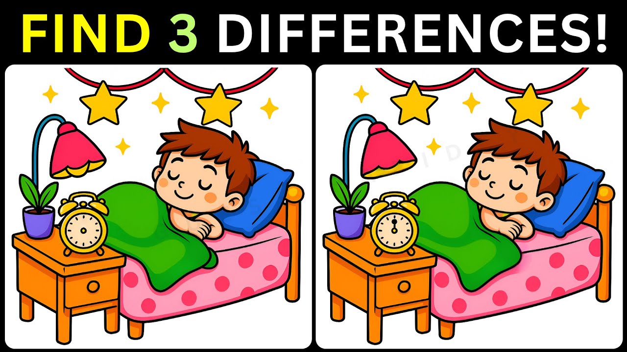 👓Train Your Brain: Find Three Changes💪【#287 Brain Game Challenge Spot 3 Differences】