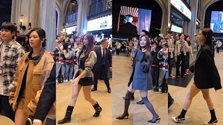 Twice Arrival At Yongsan Cgv For One In A Mill10N Doentary Stage Greeting