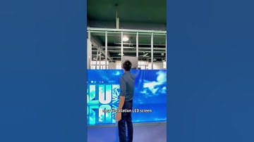 Easy installation LED screen to USA #ledscreen #leddisplay #ledvideowall #shorts #legidatech