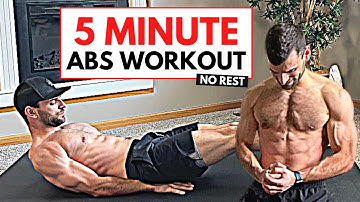 5 MINUTE ABS WORKOUT (NO REST)