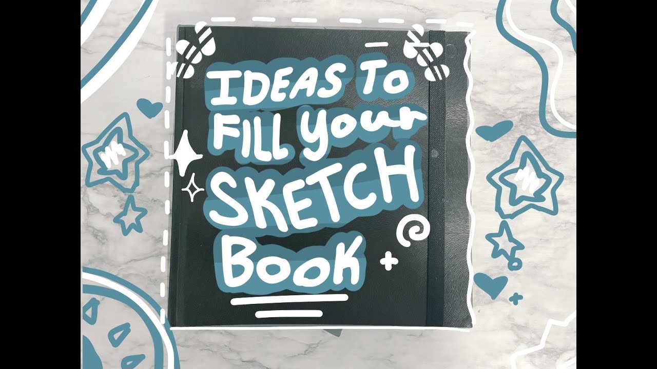 ⭐️5 FUN ways to fill your sketchbook // Easy, Fun, and Cute! ⭐️ - YouTube