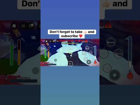 Roblox: Survive the Cold ❄️🏠 #gaming#dontforgettosusubcribemychannel #shorts