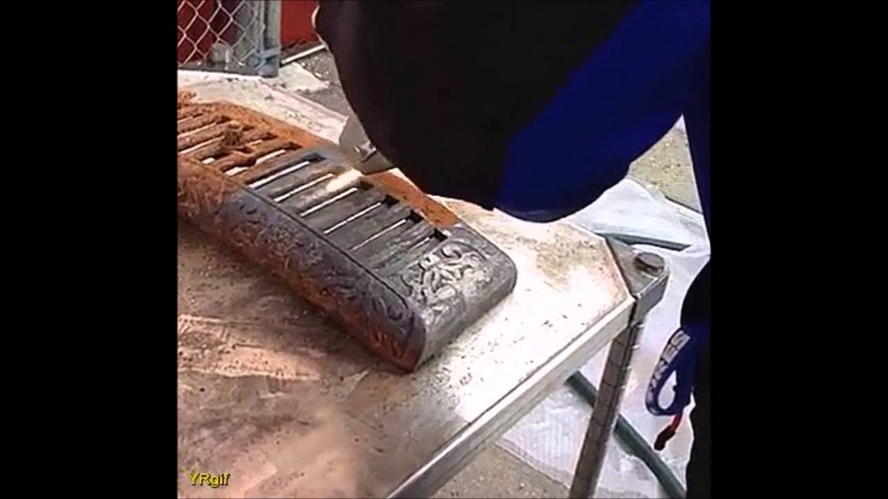 Oddly Satisfying Laser Rust Removal Compilation 1 YouTube