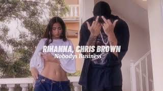 Rihanna ft. Chris Brown - Nobody's Business (TikTok Version Slowed)