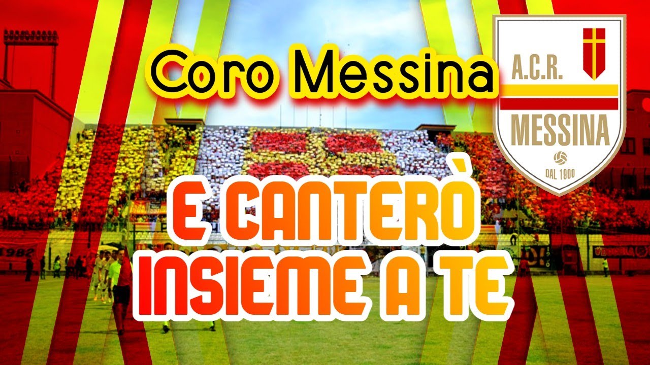 Messina conquista la vittoria onora questa maglia - Coro ultras Messina [CON TESTO]