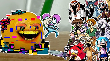 FNF - Slice (V6) But All Pibby Characters Sings It 🎤 (Every Turn a Different Character Sings)