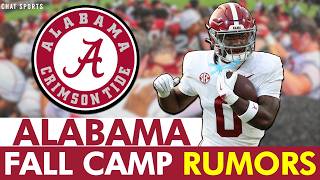 MAJOR Alabama Football Rumors From Fall Practice Ft. AK Dear, Mal Waldrep, Rico Scott, Derek Meadows
