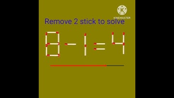 Remove 2 stick to solve #mrindianhacker #crezy xyz #puzzles #matchstick #masic #machine
