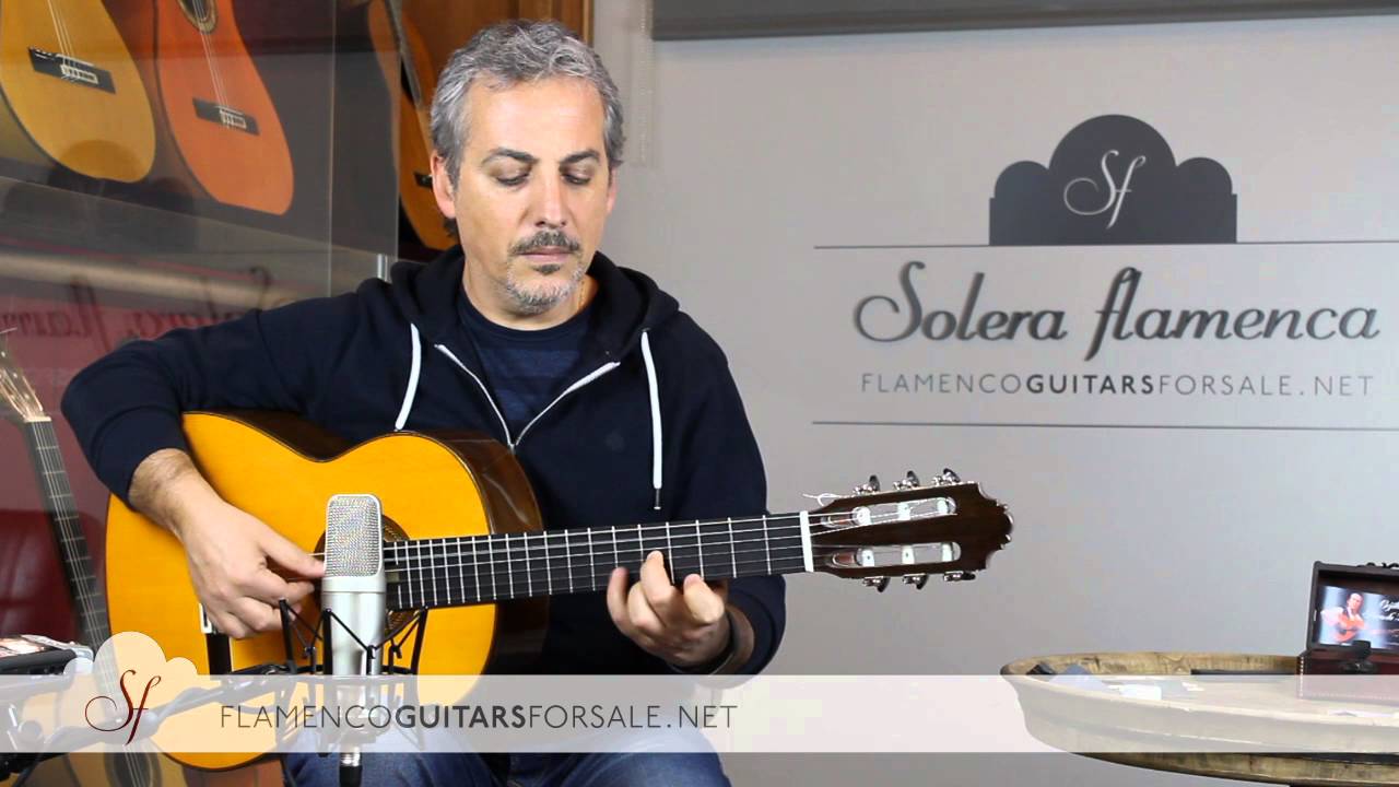 Bernd Martin 2004 classical guitar for sale played by Pedro Javier González