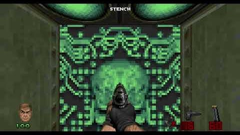 Brutal Doom:  Eviternity Map 08:  Stench UV 100%