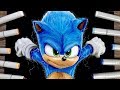 DRAWING REALISTIC NEW SONIC DESIGN !