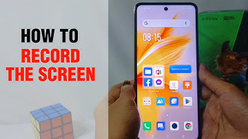 How To Record Screen In Infinix Note 30 NFC/Note 30 Pro