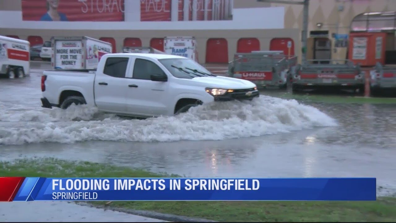 Flooding impacts in Springfield - YouTube