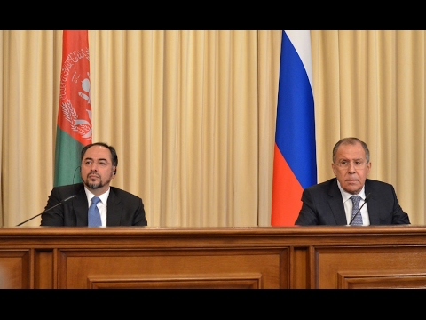 Segrey Lavrov — Salahuddin Rabbani Press Conference