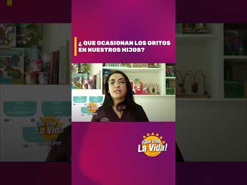#CarolinaLanza nos habla sobre las consecuencias de gritarles a nuestros hijos en #CosasdeMamá🗣️