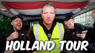 ZARBEX, MONTE & SCHRADIN testen die FOOD-HALLEN & TÖPFERN IN AMSTERDAM! 🇳🇱 | Holland Tour Tag 1 