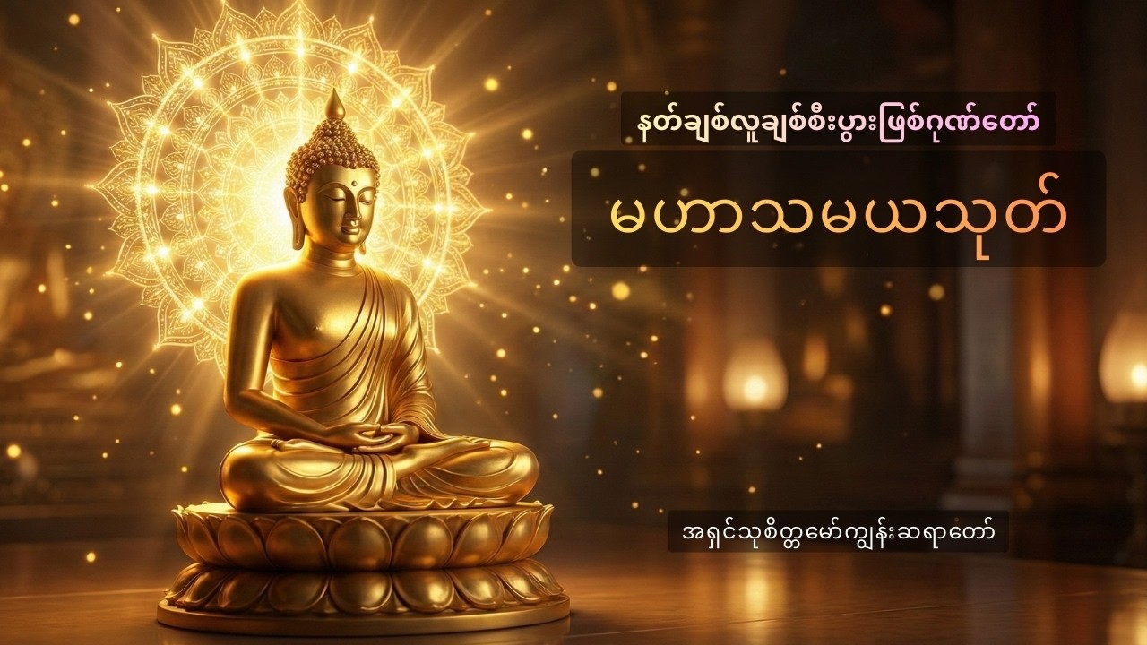 မဟာသမယသုတ် မနက်ခင်းတရားတော်။ အရှင်သုစိတ္တ (မော်ကျွန်း)