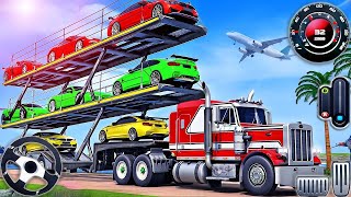 New Car Transport Truck Driving Simulator 3D - Cargo Transport Multistory Vehicle 2025 - GamePlay screenshot 5