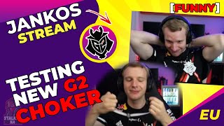 G2 Jankos Testing G2 Choker [FUNNY]