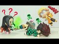 【鬼滅の刃】 ハロウィンの日のホラーケーキ攻撃 禰豆子と炭治郎 Demon Slayer #31