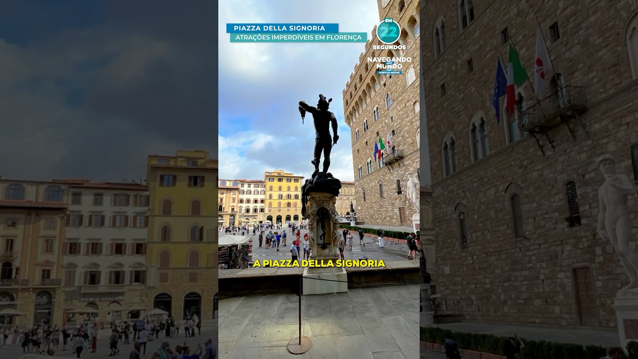 Piazza della Signoria | Atrações imperdíveis em Florença em 60 segundos
