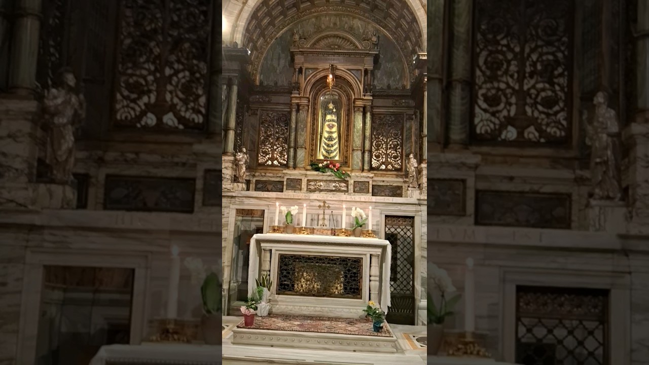 Mary’s house from Nazareth, where 'the Word became flesh' 