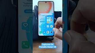 Capturas De Pantalla Honor X8 Android 13 #desbloqueo #smartphone #tecnologia
