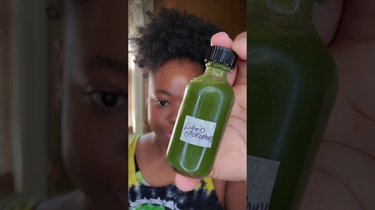 DIY Liquid Chlorophyll with Wild Herbs | Nature’s Deodorant & Daily Detox 