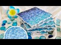 #1143 I Created Gorgeous Water Reflections In My New Square Resin Coaster Molds