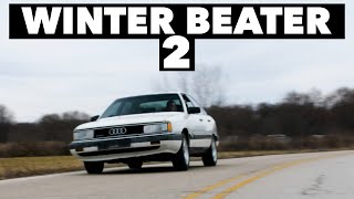 5 Cylinder Audi 5000 Quattro Sounds MINT!! | Winter Beater 2 | ECS Tuning