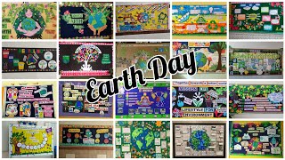 Earth Day board decoration ideas 💫 Environment board decoration ideas 💫 #earthday #boarddecoration 