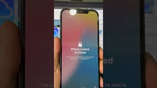 Fix iPhone Locked to Owner After Reset #icloudunlock