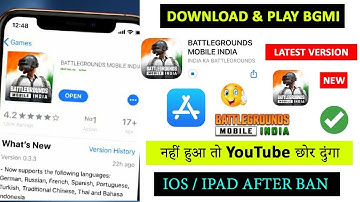 Bgmi lOS Download 😍How To Download Bgmi In iOS After Ban How To DownloadBGMI In Iphone After Ban